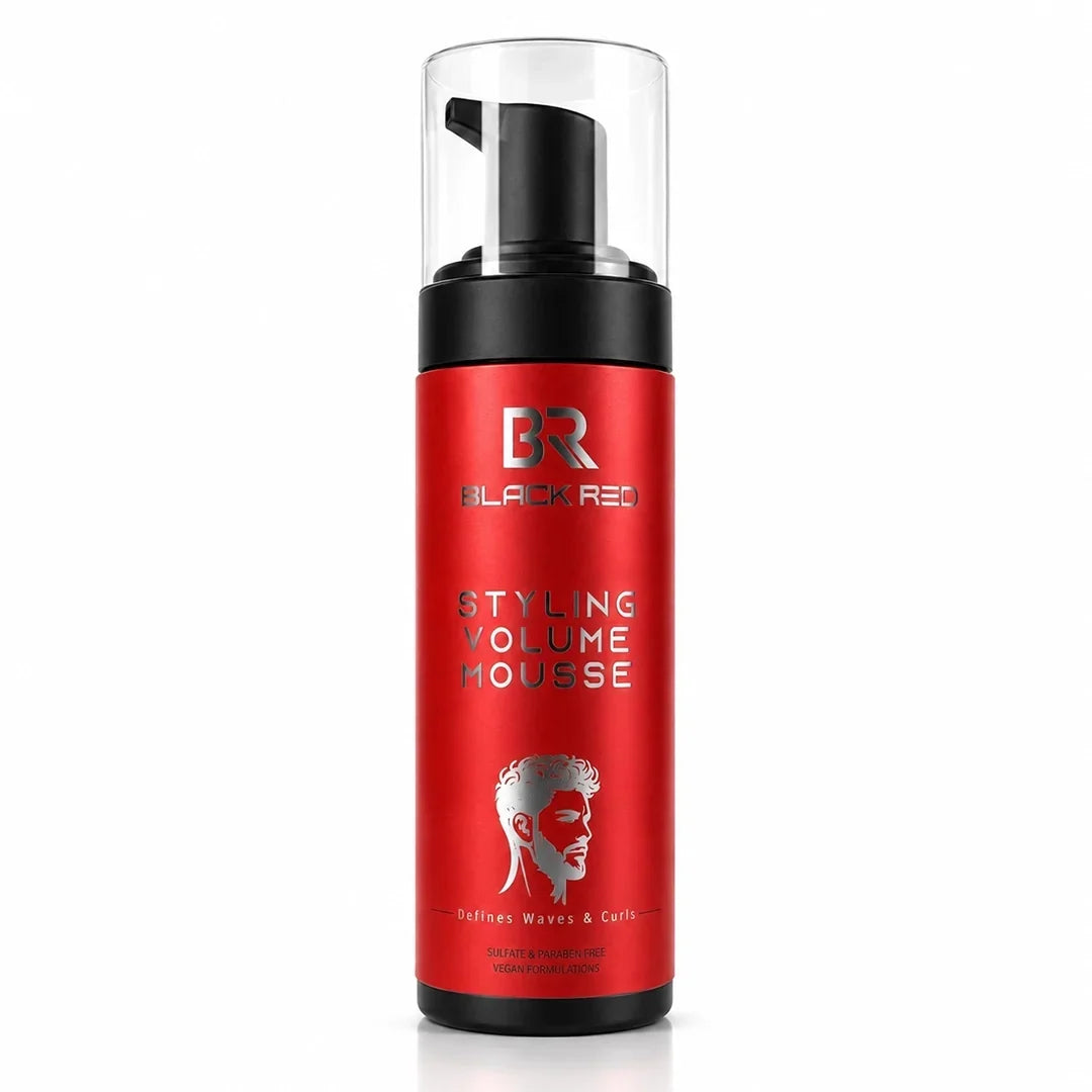 Black Red Styling Volume Mousse 150ml