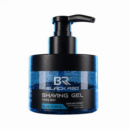 Black Red Shaving Gel Blue Force 500ml