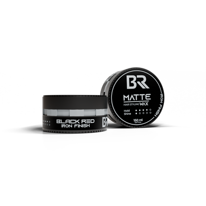 Matte Hair Styling Wax Iron Finish 150ml
