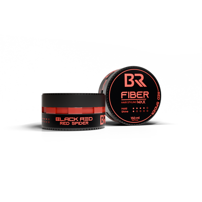 Black Red Fibre Wax Red Spider 150ml
