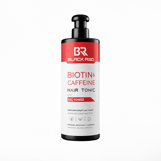 Black Red Hair Tonic Biotin & Caffeine 200ml
