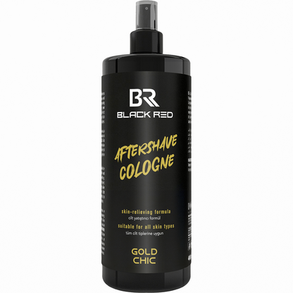 Black Red After Shave Cologne Gold Chic 400ml