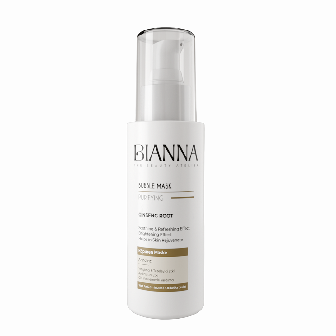 Bianna Bubble Mask Sebum Balance Salicylic Acid & Charcoal 75ml