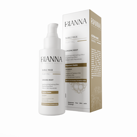 Bianna Bubble Mask Sebum Balance Salicylic Acid & Charcoal 75ml