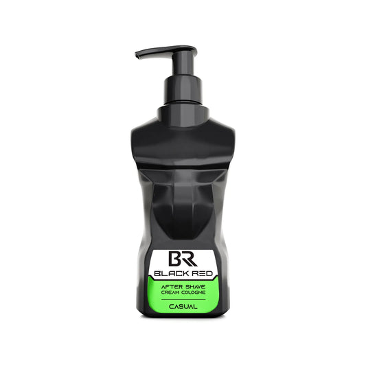 Black Red After Shave Cream Cologne -Casual 350ml