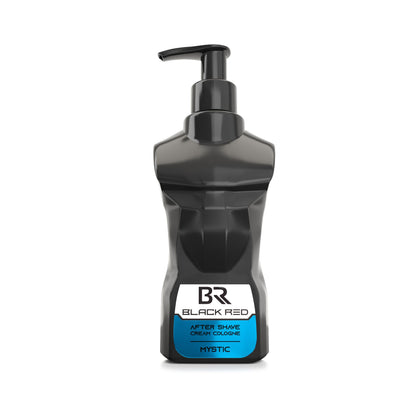 Black Red After Shave Cream Cologne -Mystic 350ml
