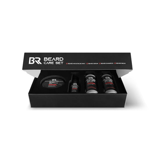 Black Red Beard Care Kit