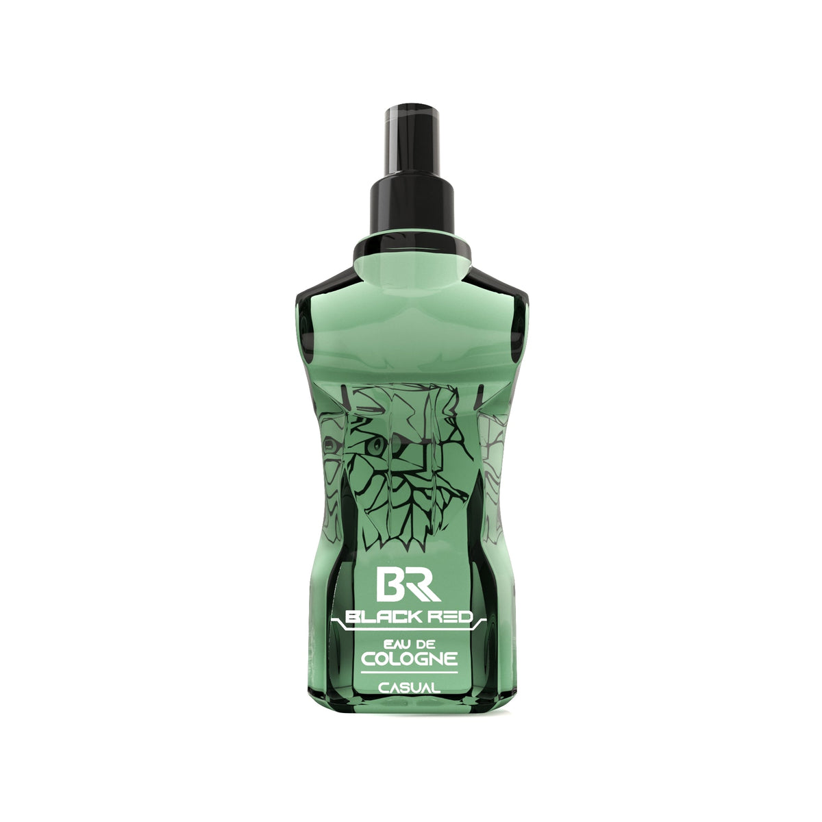 Black Red Casual Wild Eau de Cologne 350ml